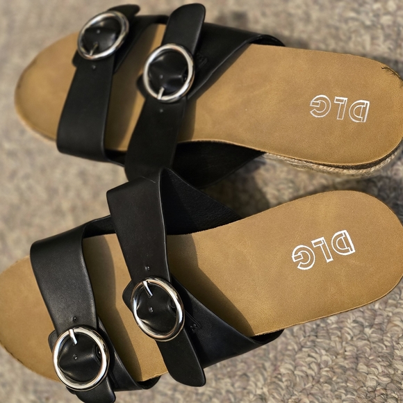 DLG Shoes - DLG Black Women's Sandals